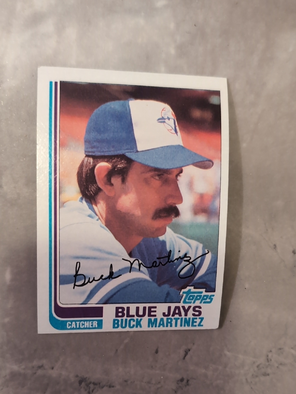 5/$15 Buck Martinez 1982 Topps #314 Toronto Blue Jays Signed Card